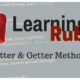 Learning Ruby: Setter and Getter Methods