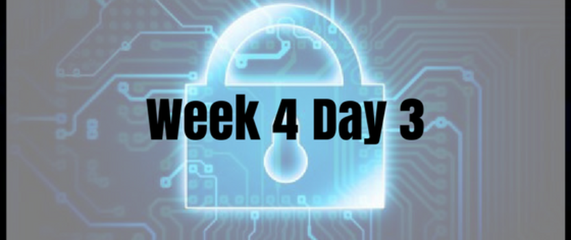 Week 4 Day 3 – More Authentication!