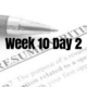 Week 10 Day 2 – More Shadowing and Resume Writing